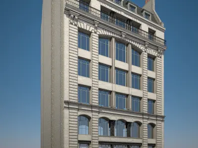  Old Building XVIII 3D model