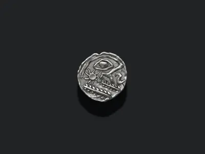 old coin v2 3D print model