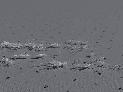 VDB Cumulonimbus Cloud Field 10 3D model