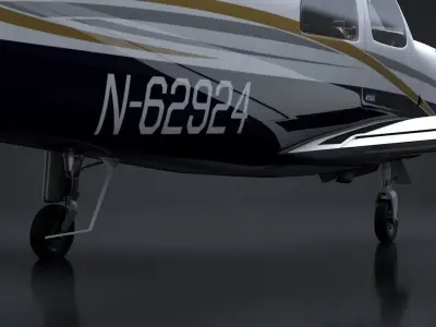 Ruschmeyer R90 230RG Rigged C4D 3D model