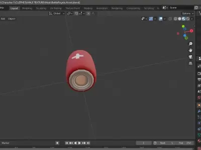 BattleRoyaleAsset parachute Free low-poly 3D model