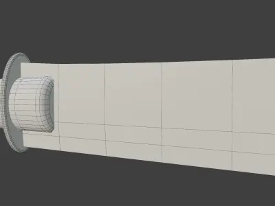 Samurai Machete Free 3D model