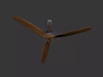 Modern Fan Free 3D print model