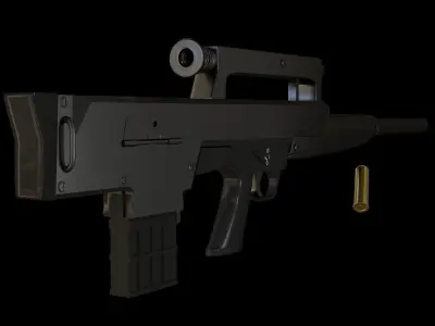 Heckler Koch CAWS 12 Gauge Shotgun Free 3D model