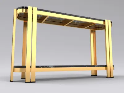 Marie console table  Free 3D model