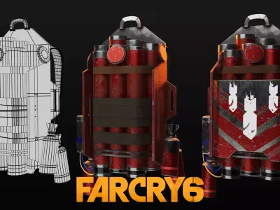 Exterminador Free low-poly 3D model