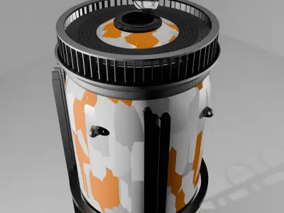 oil tanks Free 3D model