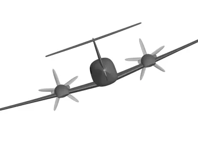 Piper PA-42 Cheyenne 3D model