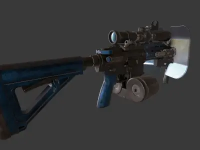 AR Redneck Survival Low-poly 3D model