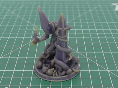 NYARLATHOTEP The Crawling Chaos 3D Print Horror Miniature 3D print model