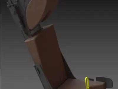 F4 Phantom Seat Martin Baker MK7 3D print model