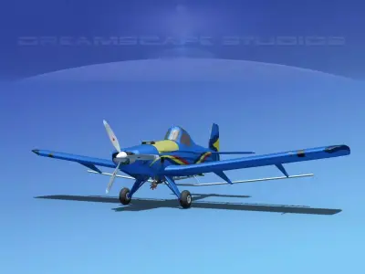 EMB-202 Cropduster VO2 3D model