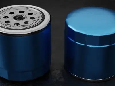 Car Filter Type B 3D model