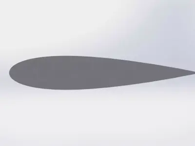 NACA 0018 Free 3D model