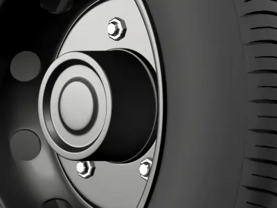 Ashok Leyland wheel2 3D model