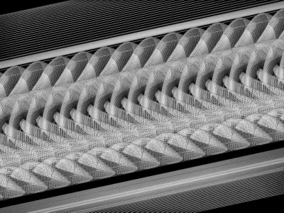 3d model stl wall molding plinth decor for CNC router Free 3D print model