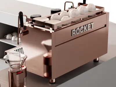 Coffee house 3D model