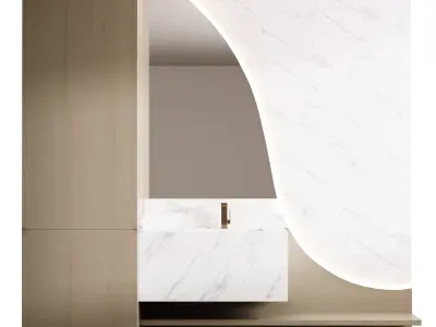 Bathroom furniture 21 3D model