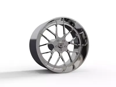 ASANTI AF174 WHEEL 3D MODEL 3D model