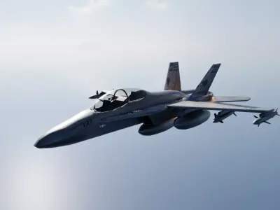 F - 18 Fighter Jet 3D model