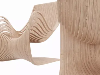 Parametric Chair Free 3D model