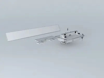 Router Table Centering Jig Free 3D model