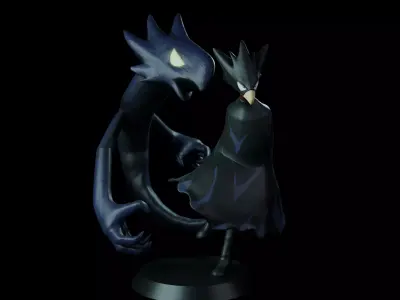 Fumikage Tokoyami 3D print model