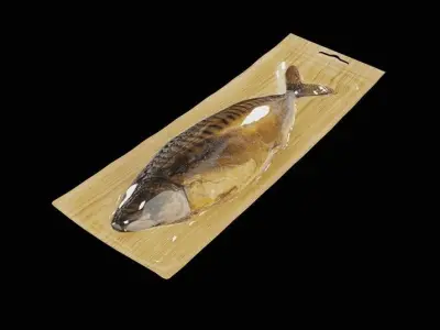 Mackerel Smoked 3D model
