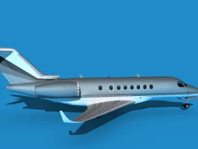 Cessna Citation C700 Longitude V09 3D model