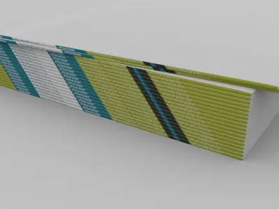 Stacked Gypsum Boards 3D model