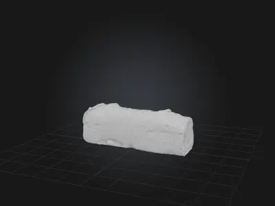 Sushi Roll Model Low-poly 3D model