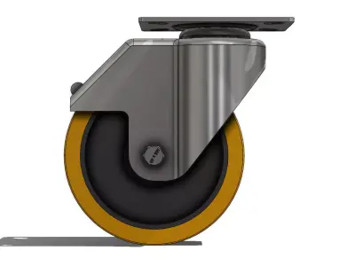 Rodizio Schioppa GL 512 BP Wheel 3D model