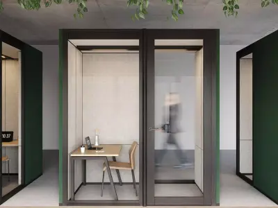 Quiet Focus Workroom Free 3D model
