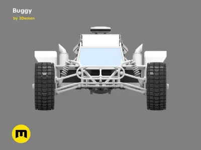 Buggy buggie Free 3D model