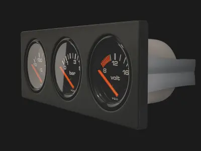 VDO Gauges 3D model