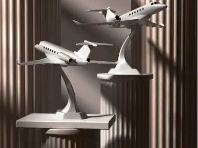 Embraer Praetor 600 3D print model