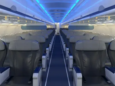 Airbus A 320 First Class 3D model