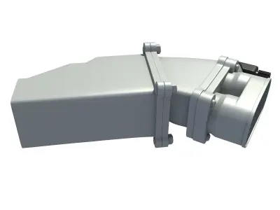 Car Engine Super Charger 3D model