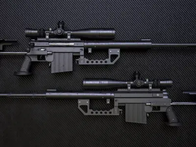 CheyTac M200 Intervention 3D model