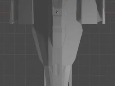 3d StarFighter star wars spaceship Low-poly 3D model