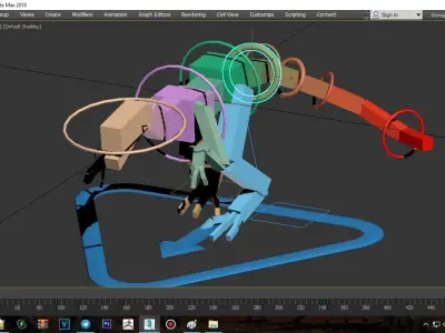 Velociraptor dinosaur 3D model