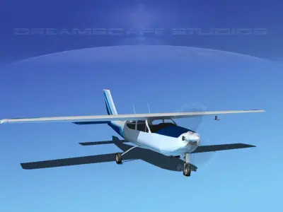 Cessna C-177RG Cardinal  V08 3D model