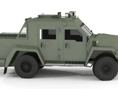 Lenco BearCat X-3  3D model