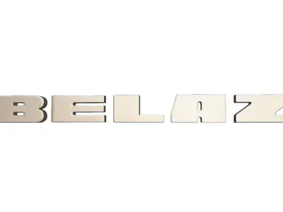 belaz  logo 3D model