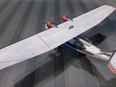 Consolidated PBY-5 Airliner 3D model