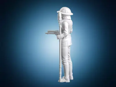 Star Wars Rebel Soldier Miniature 3D print model