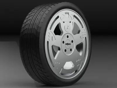 Rotiform Teddy Wheel - Ken Block 3D model