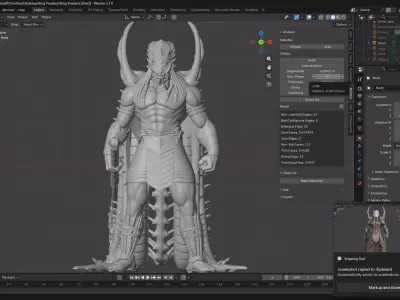 The Grendel King - Warlord Predator - Killer of Killers 3D print model