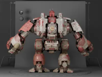 War Mecha 3D model