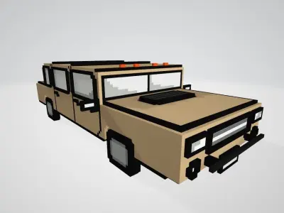 American war machine Free 3D model